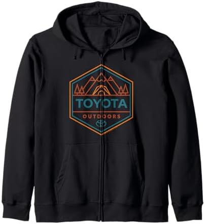 Amazon.com: Toyota Iconic Red Big Chest Logo Zip Hoodie : Clothing